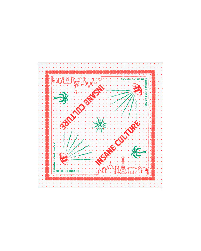 Insane® City Fever Bandana - Red