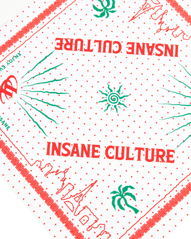 Insane® City Fever Bandana - Red