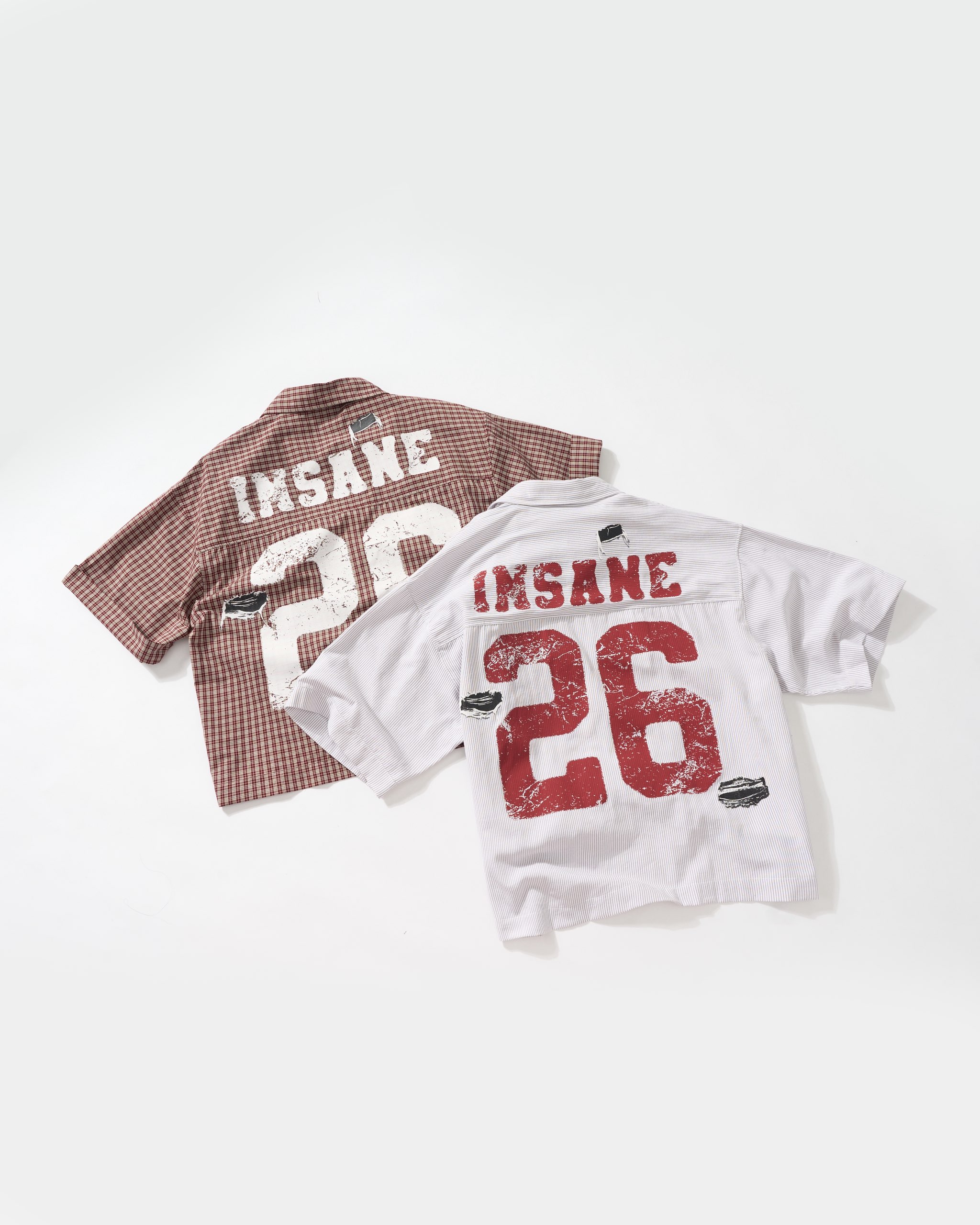 Insane® Ripped 26 Shirt - Wine