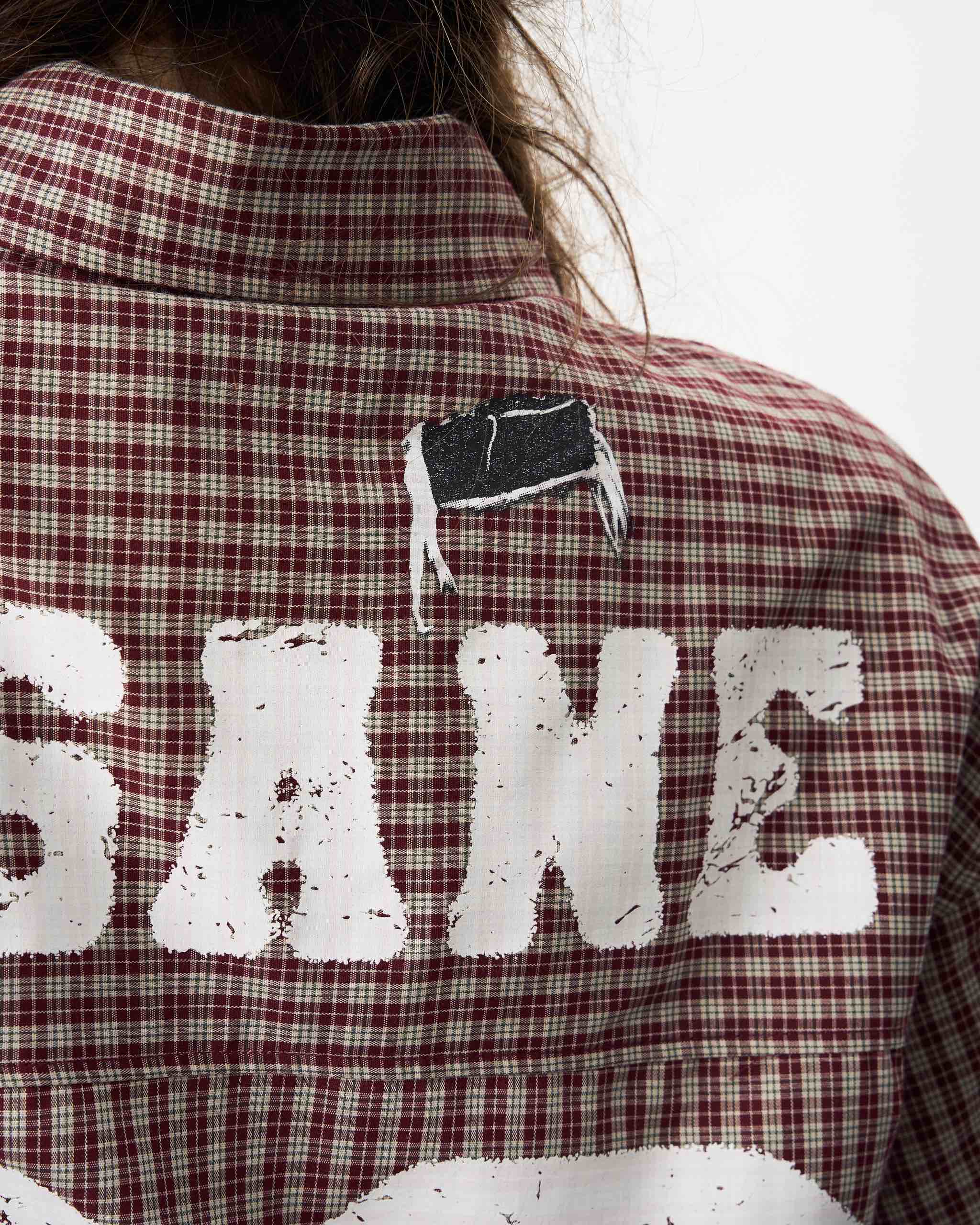 Insane® Ripped 26 Shirt - Wine