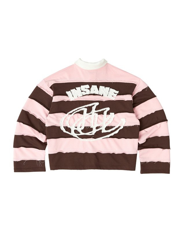 Insane® Rebel Long Sleeve Polo - Pink
