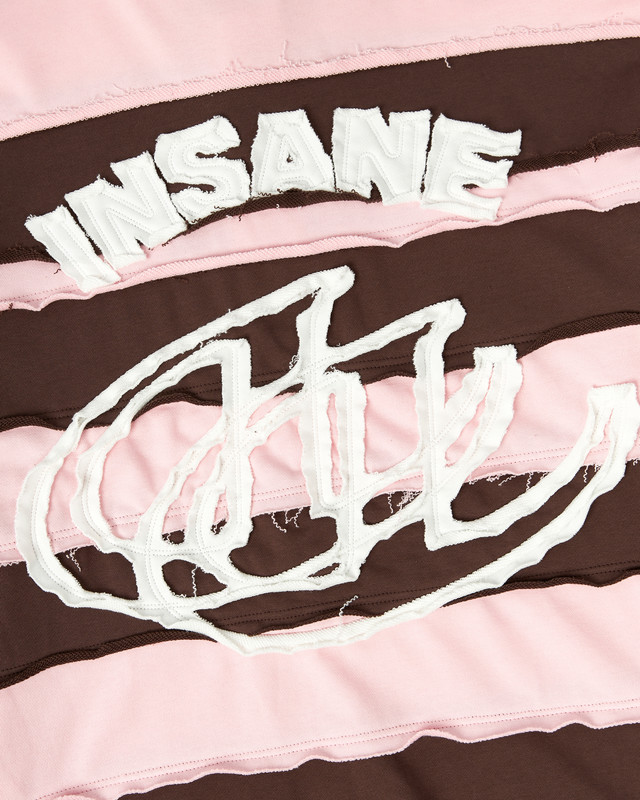 Insane® Rebel Long Sleeve Polo - Pink