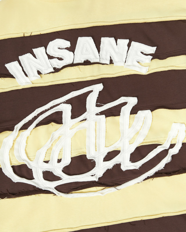 Insane® Rebel Long Sleeve Polo - Lemon Chiffon
