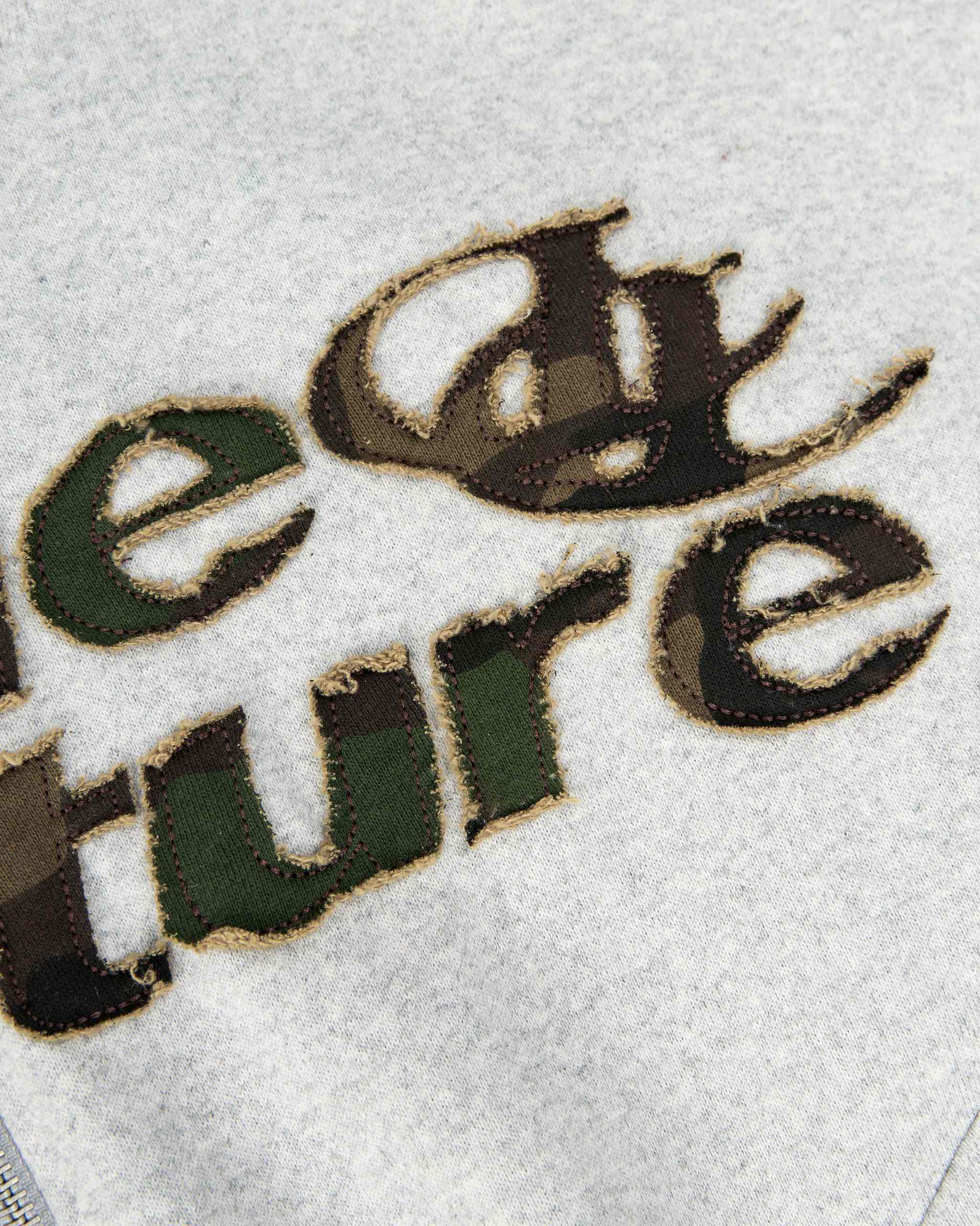 Insane® Camo Patch Hoodie Zip - Melange