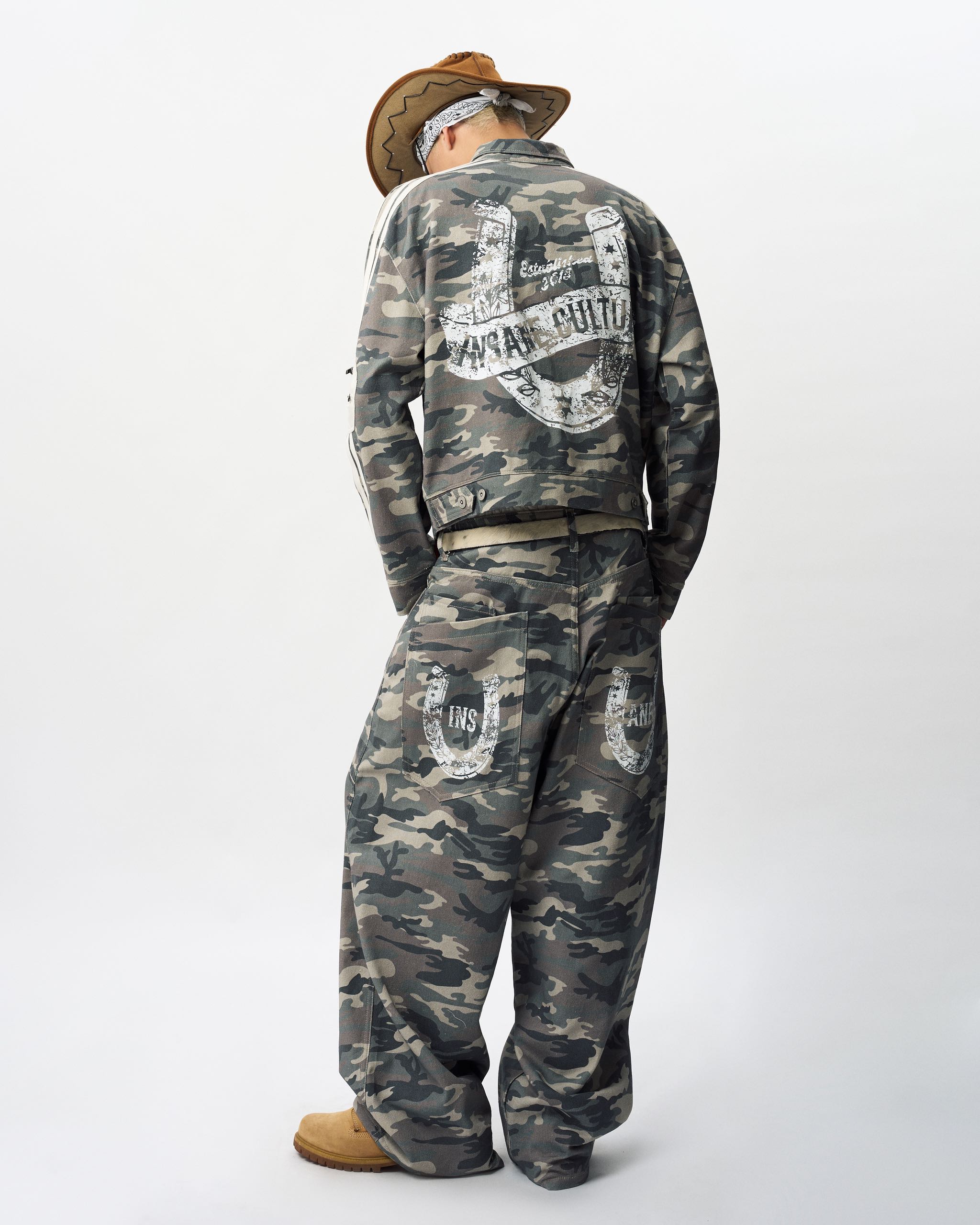 Insane® Horseshoe Pants - Winter Camo