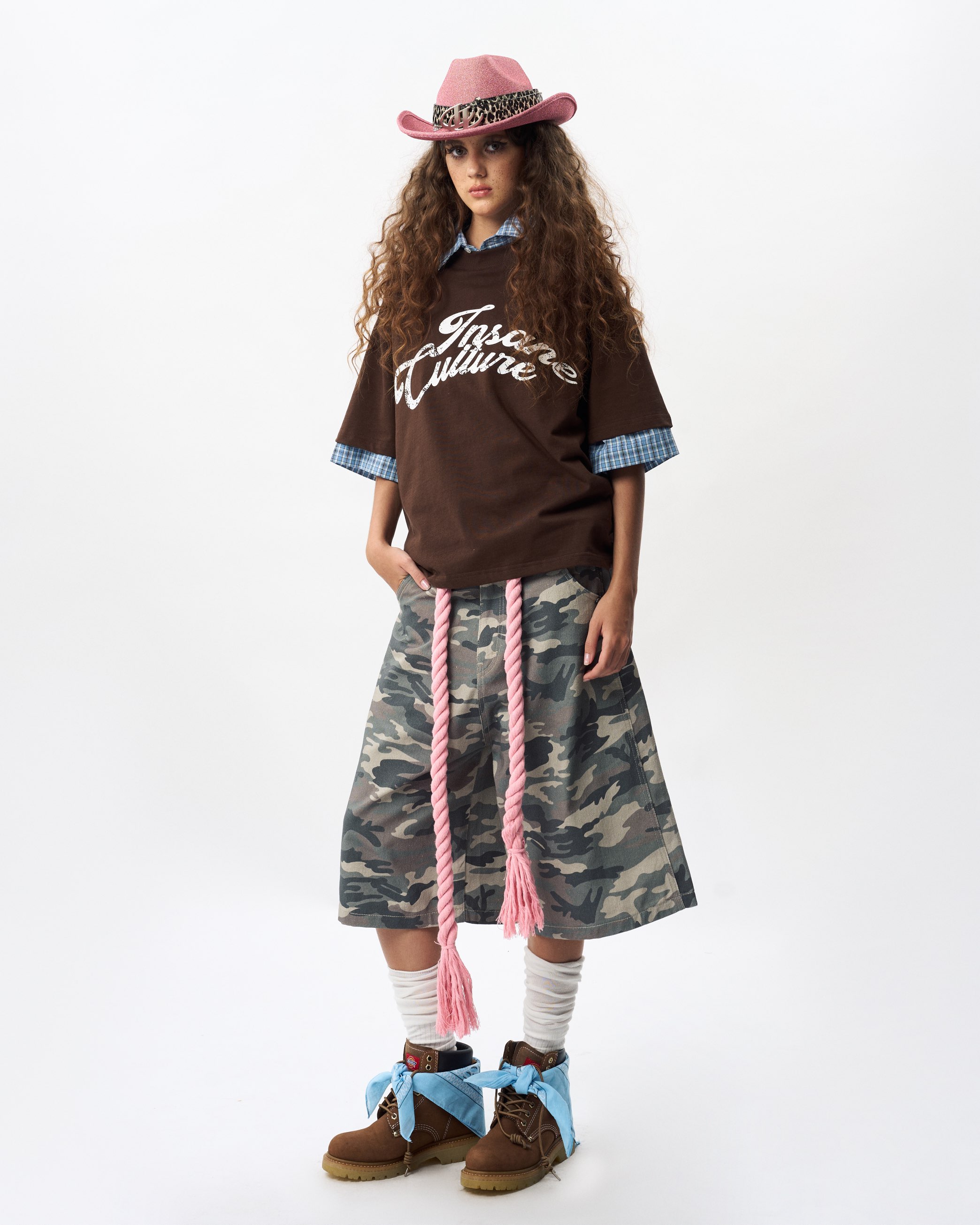 Insane® Horseshoe Tee - Brown