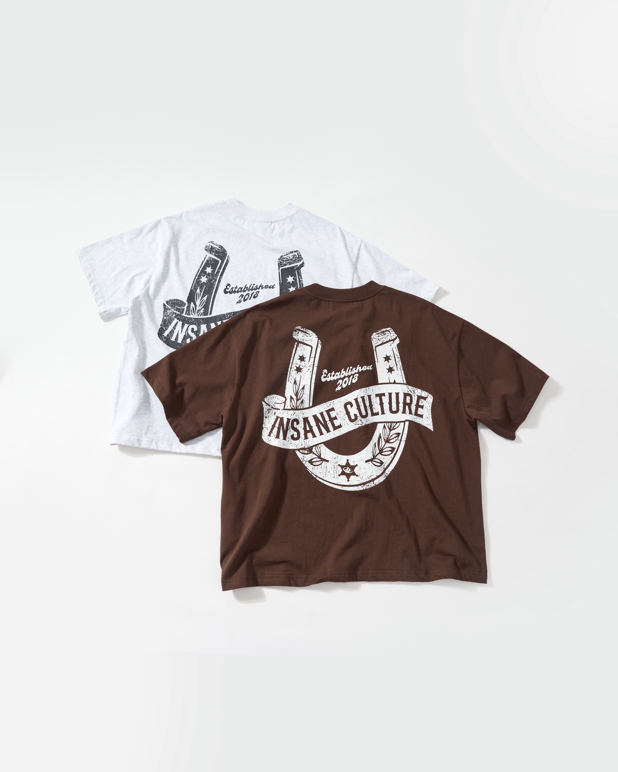 Insane® Horseshoe Tee - Melange
