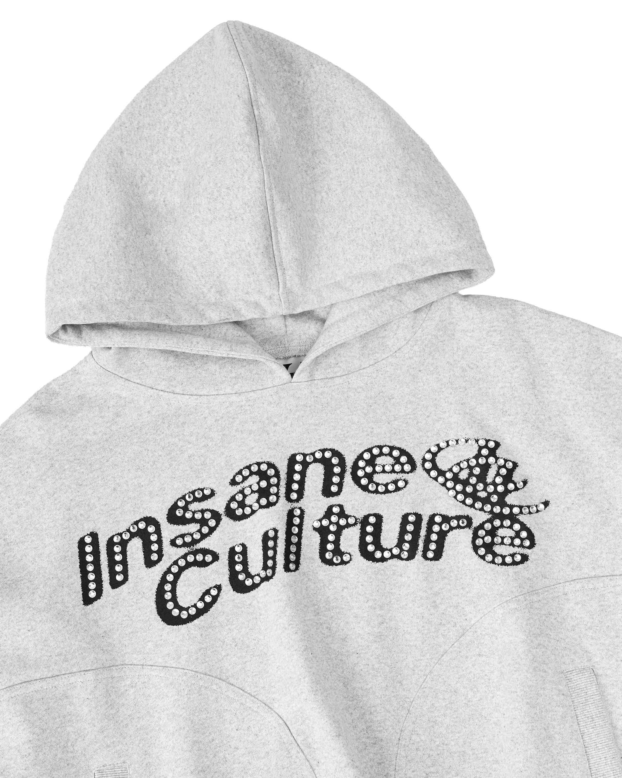 Insane® Sparkle Hoodie Zip - Melange