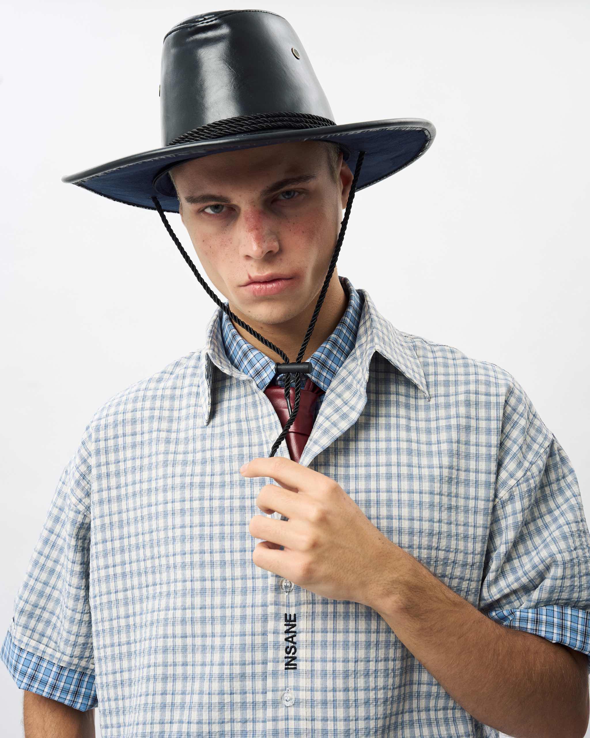 Insane® Wild Luck Plaid Shirt - Storm Grey