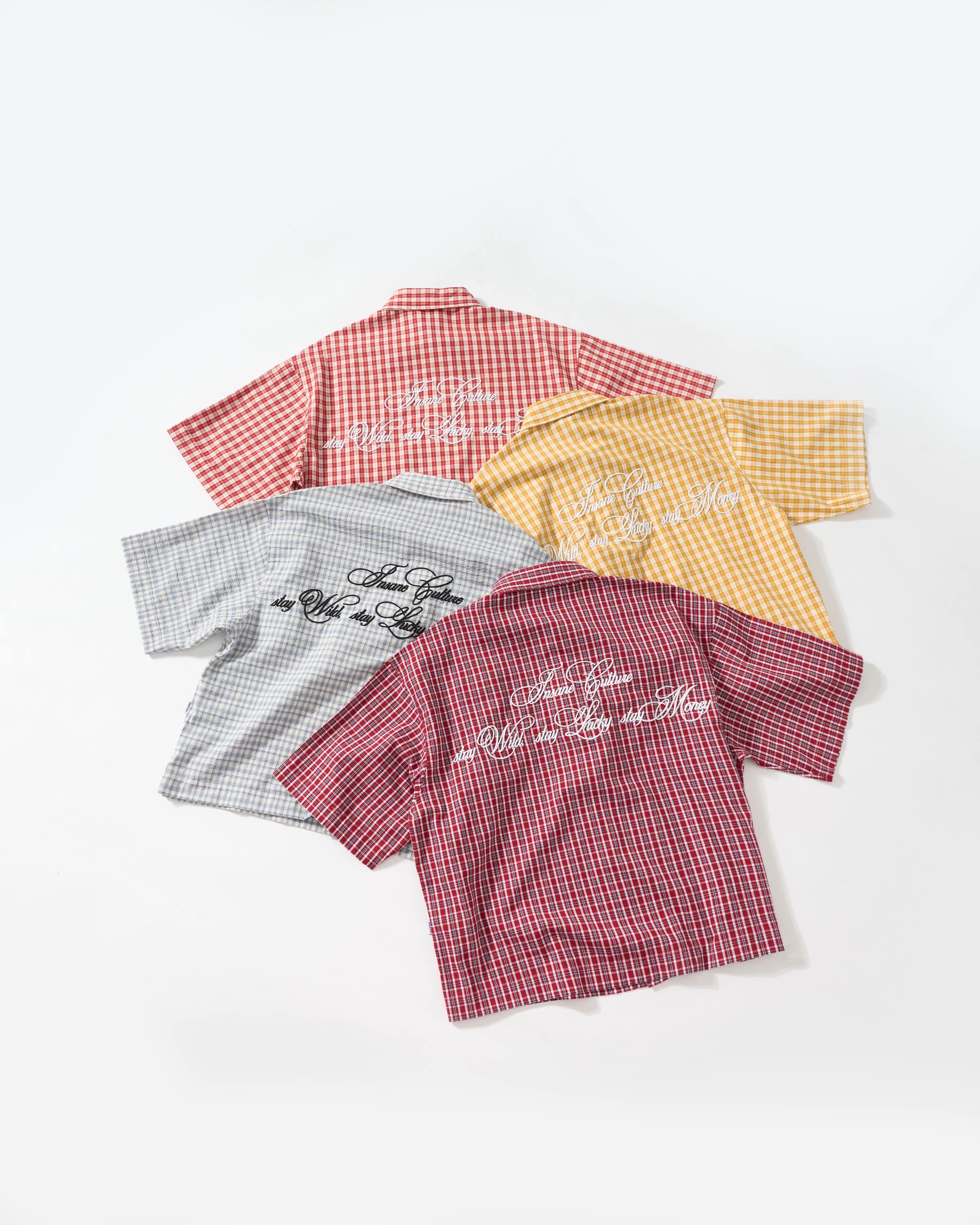 Insane® Wild Luck Plaid Shirt - Red
