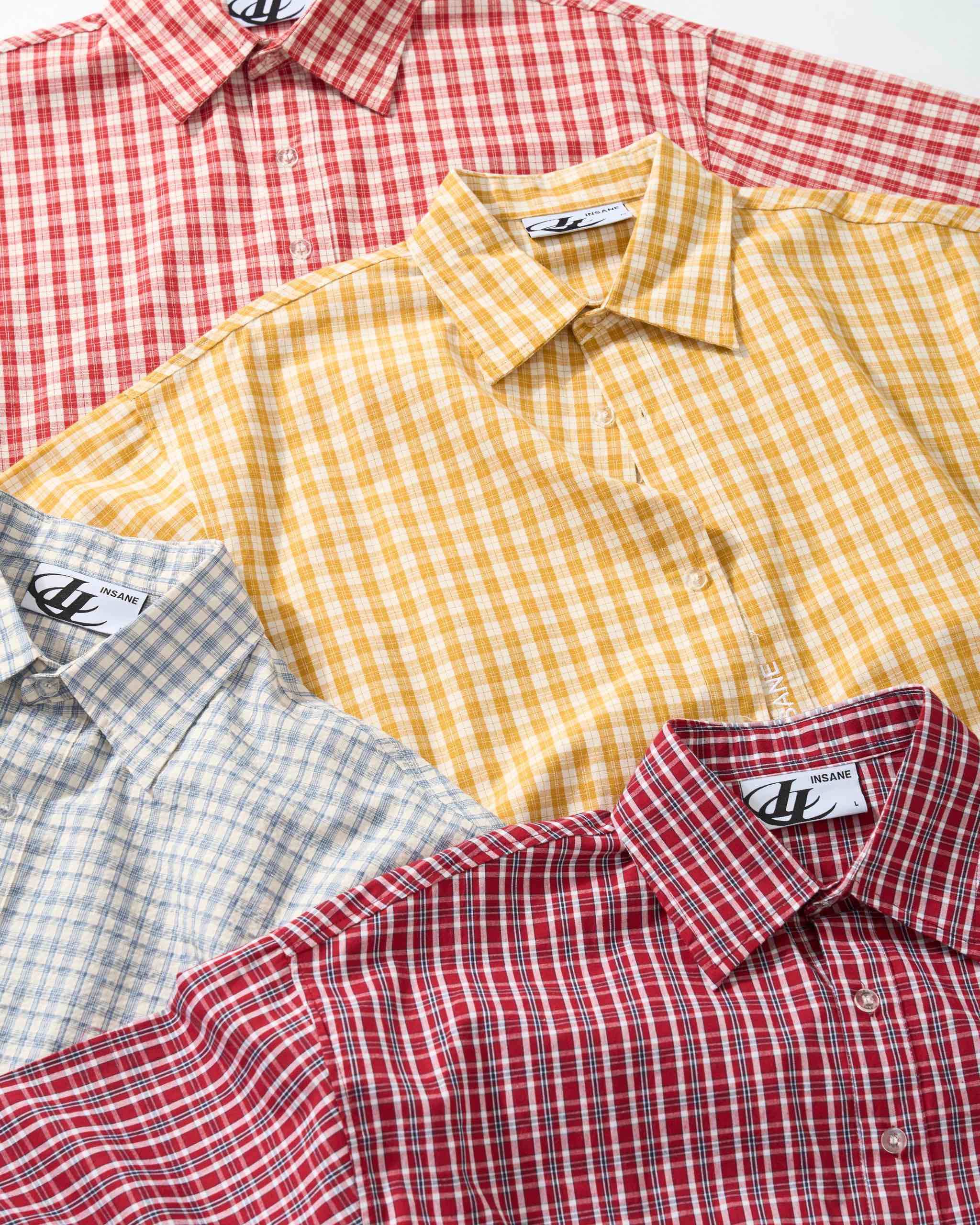 Insane® Wild Luck Plaid Shirt - Storm Wine