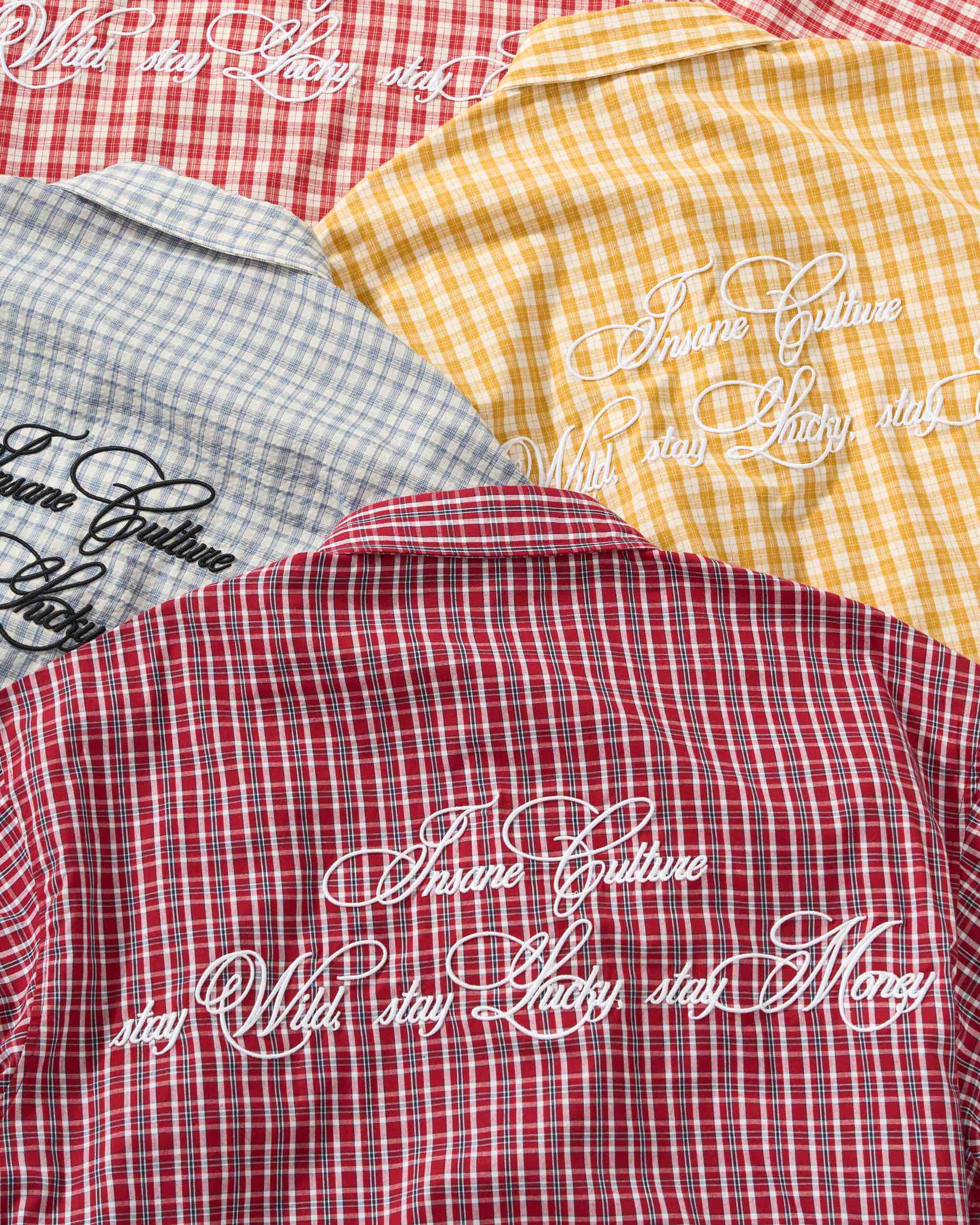 Insane® Wild Luck Plaid Shirt - Storm Grey