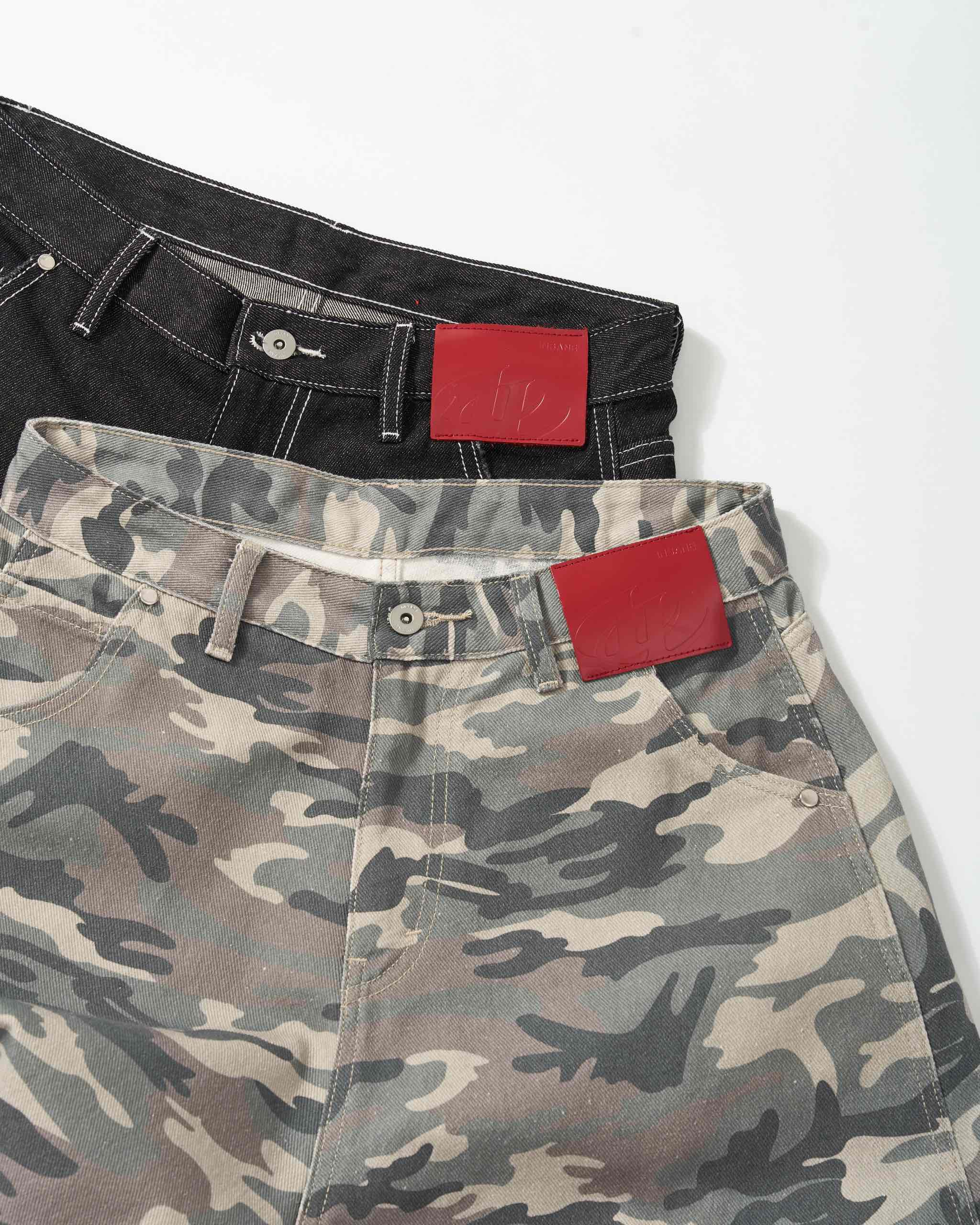 Insane® Horseshoe Jorts - Winter Camo