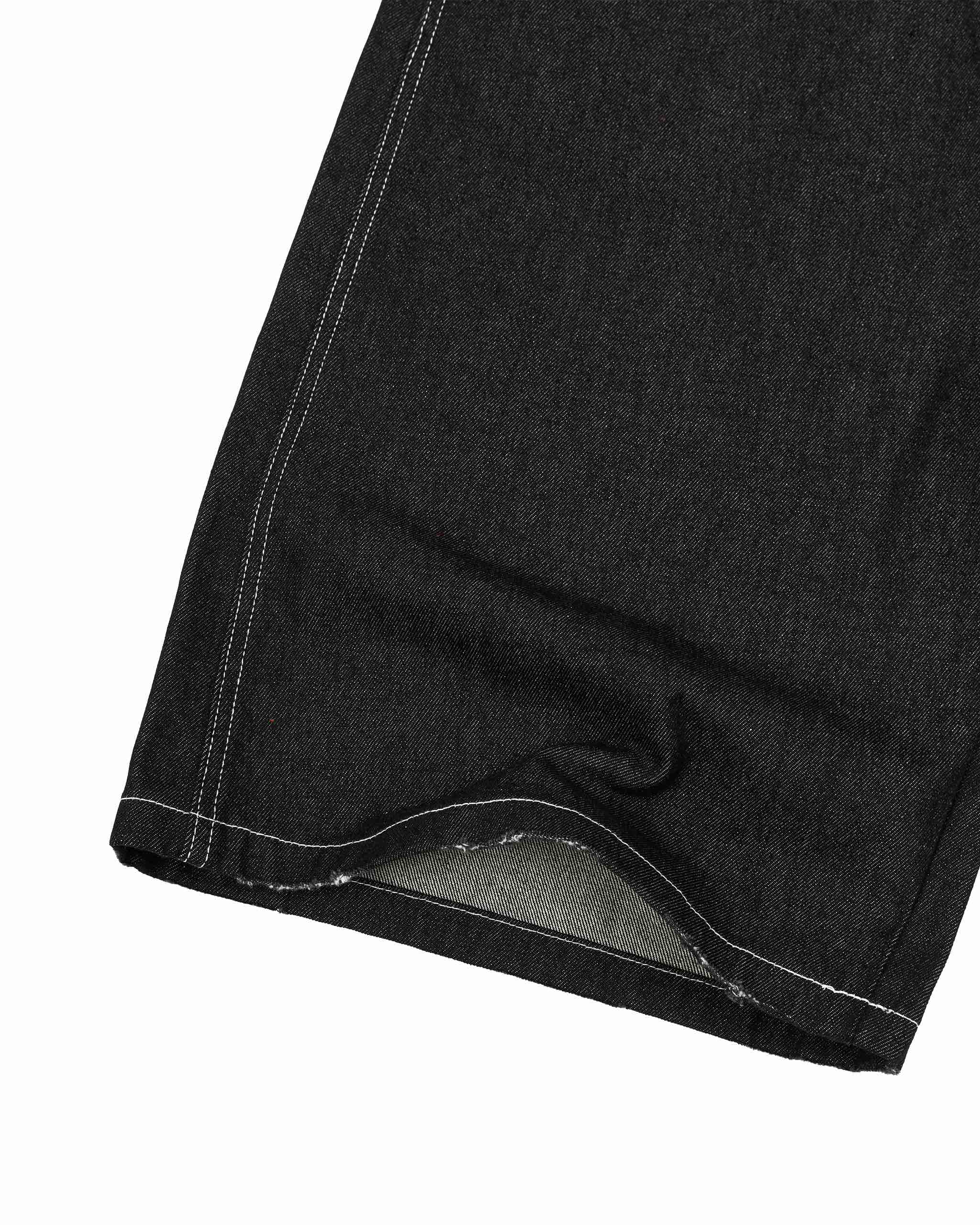 Insane® Horseshoe Jorts - Raw Denim