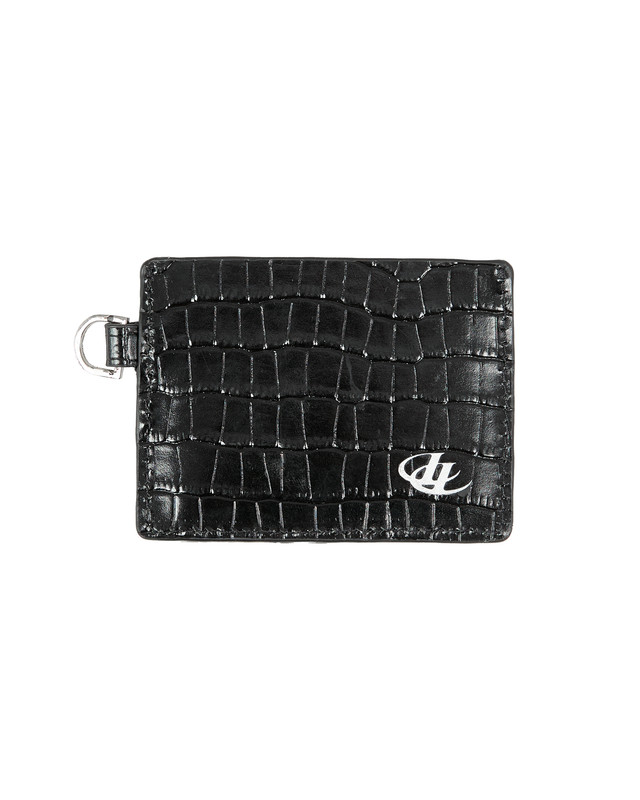 Insane® Leather Card Holder - Black