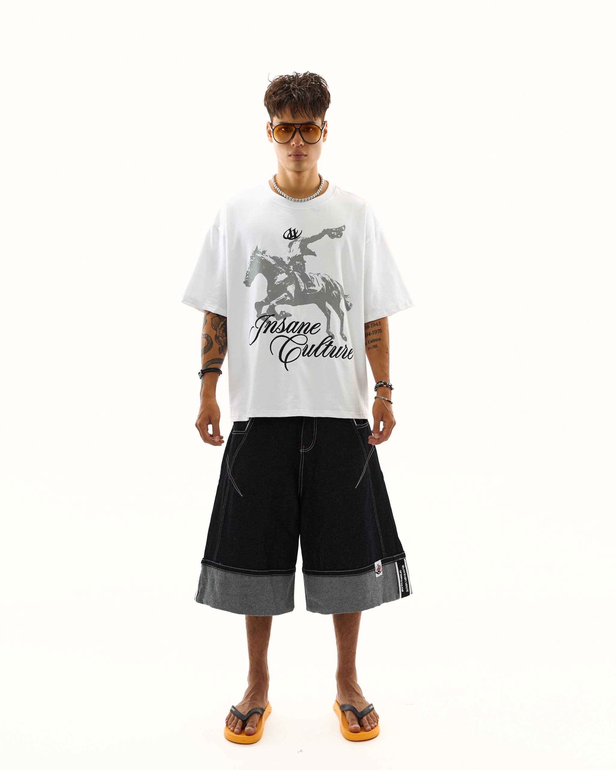 Insane® Rodeo Tee - White