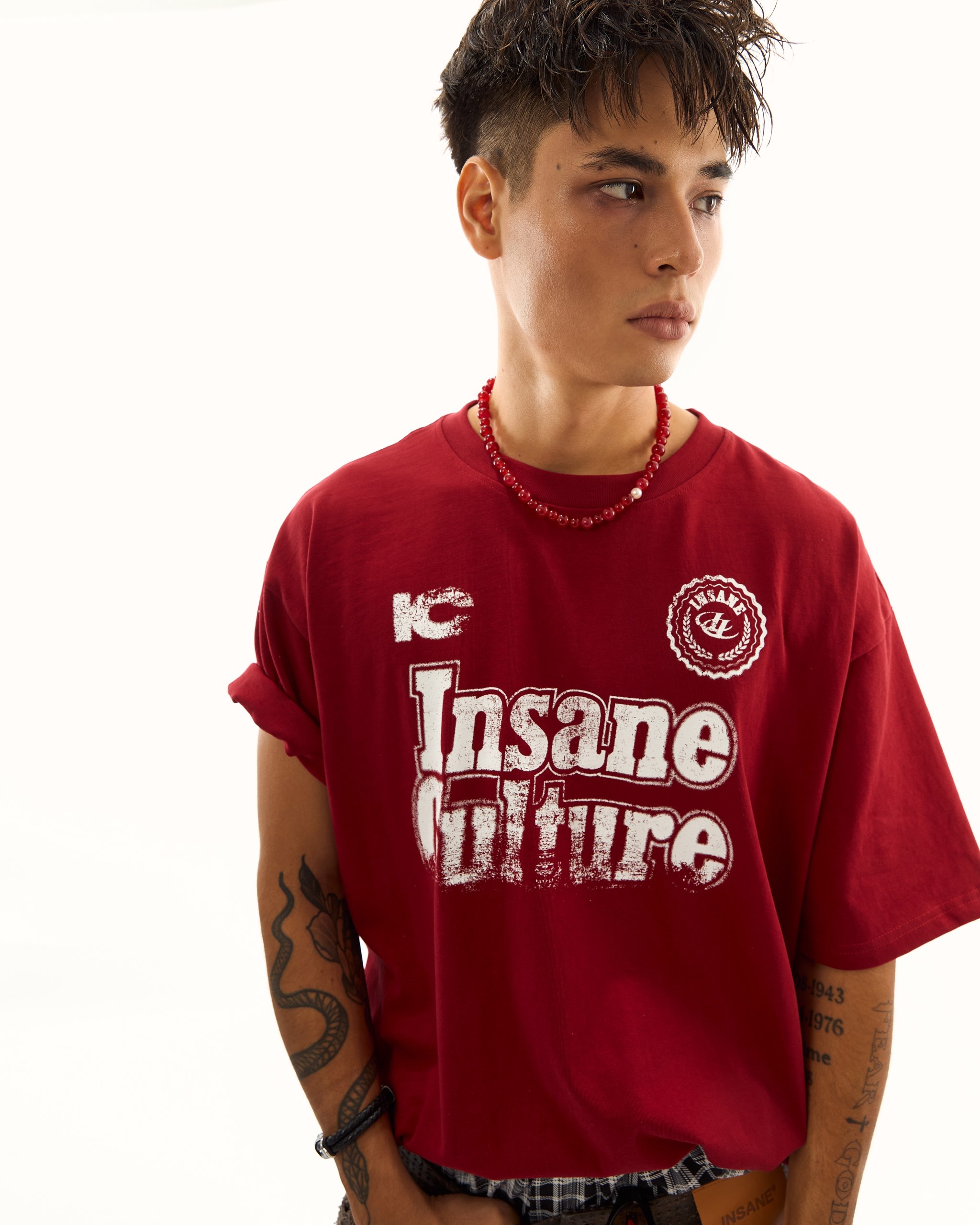 Insane® Scratch Tee - Red