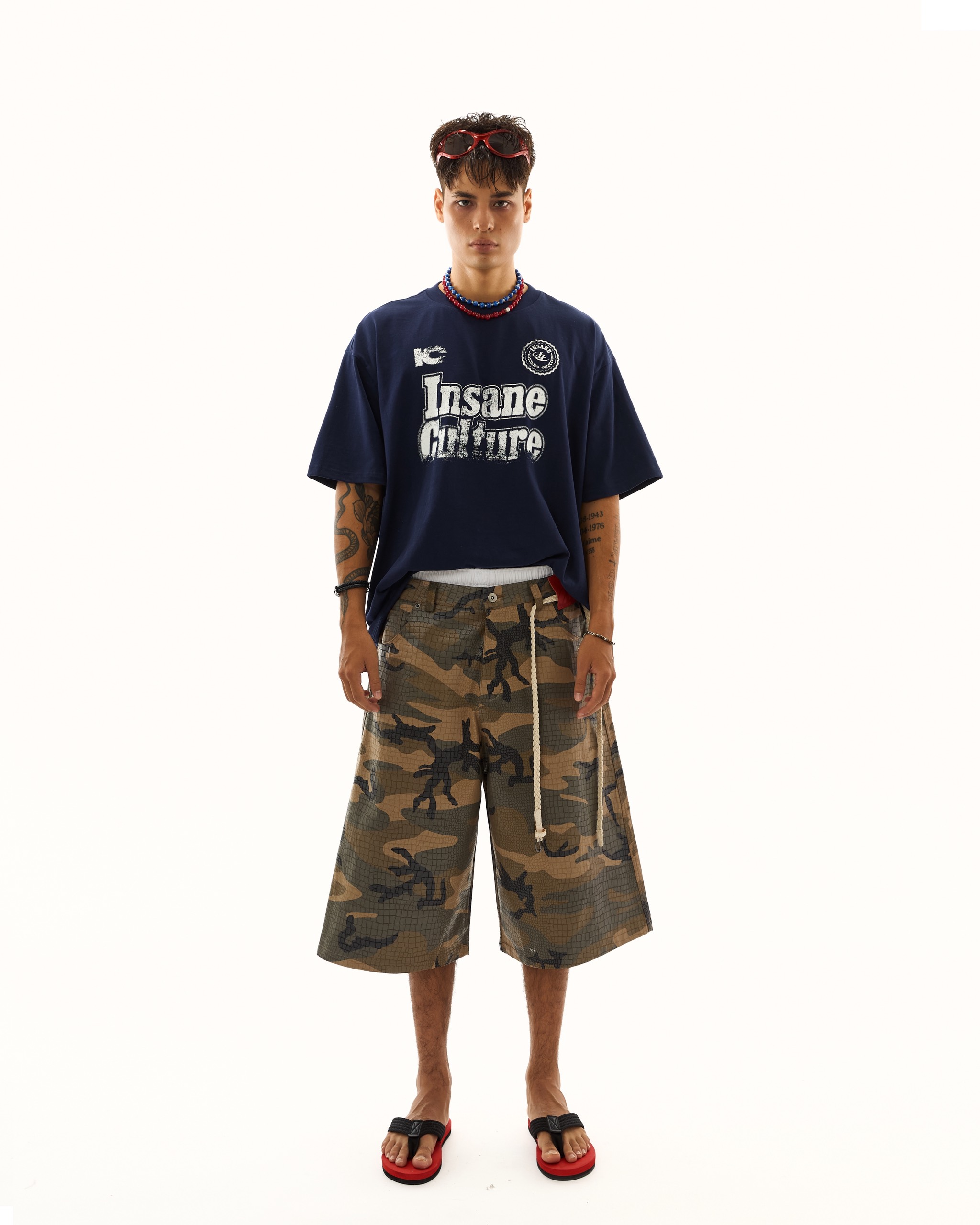 Insane® Scratch Tee - Navy