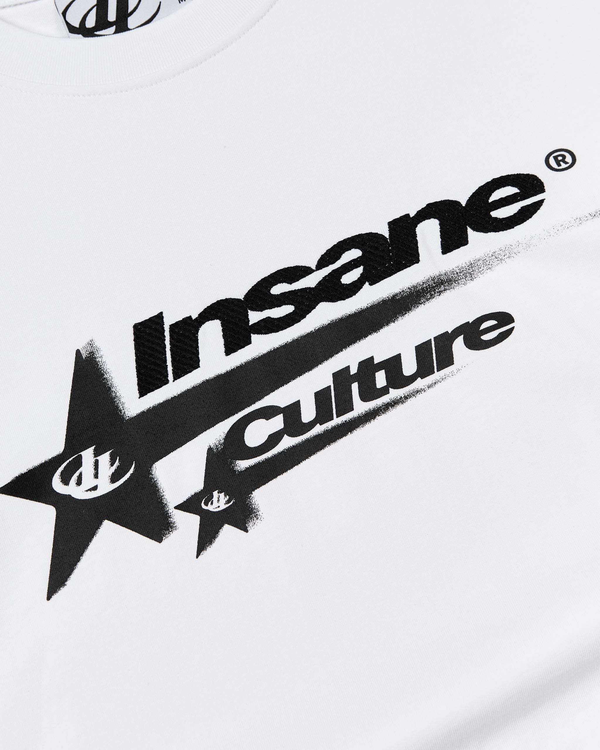 Insane® Shooting Star Tee - White