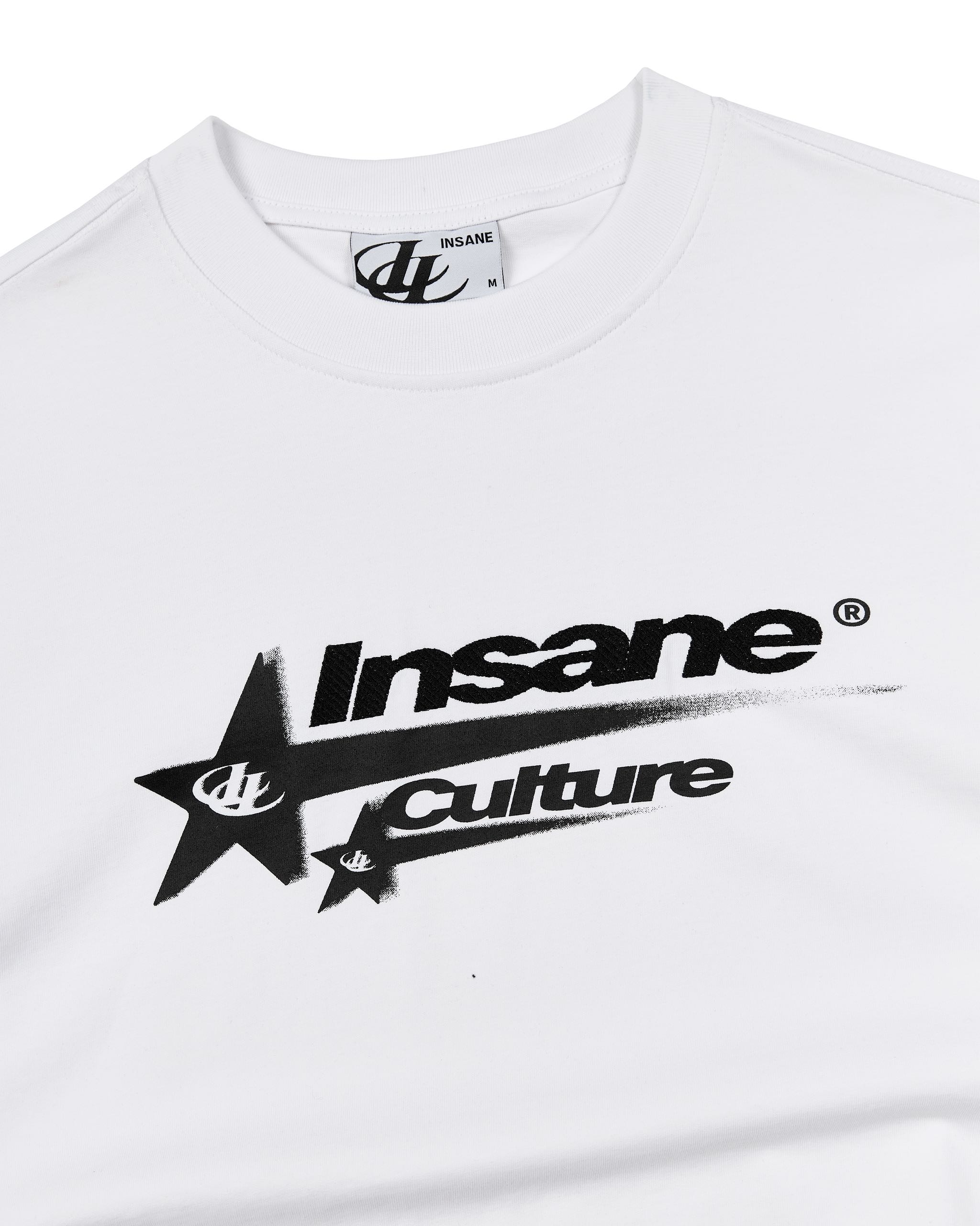 Insane® Shooting Star Tee - White