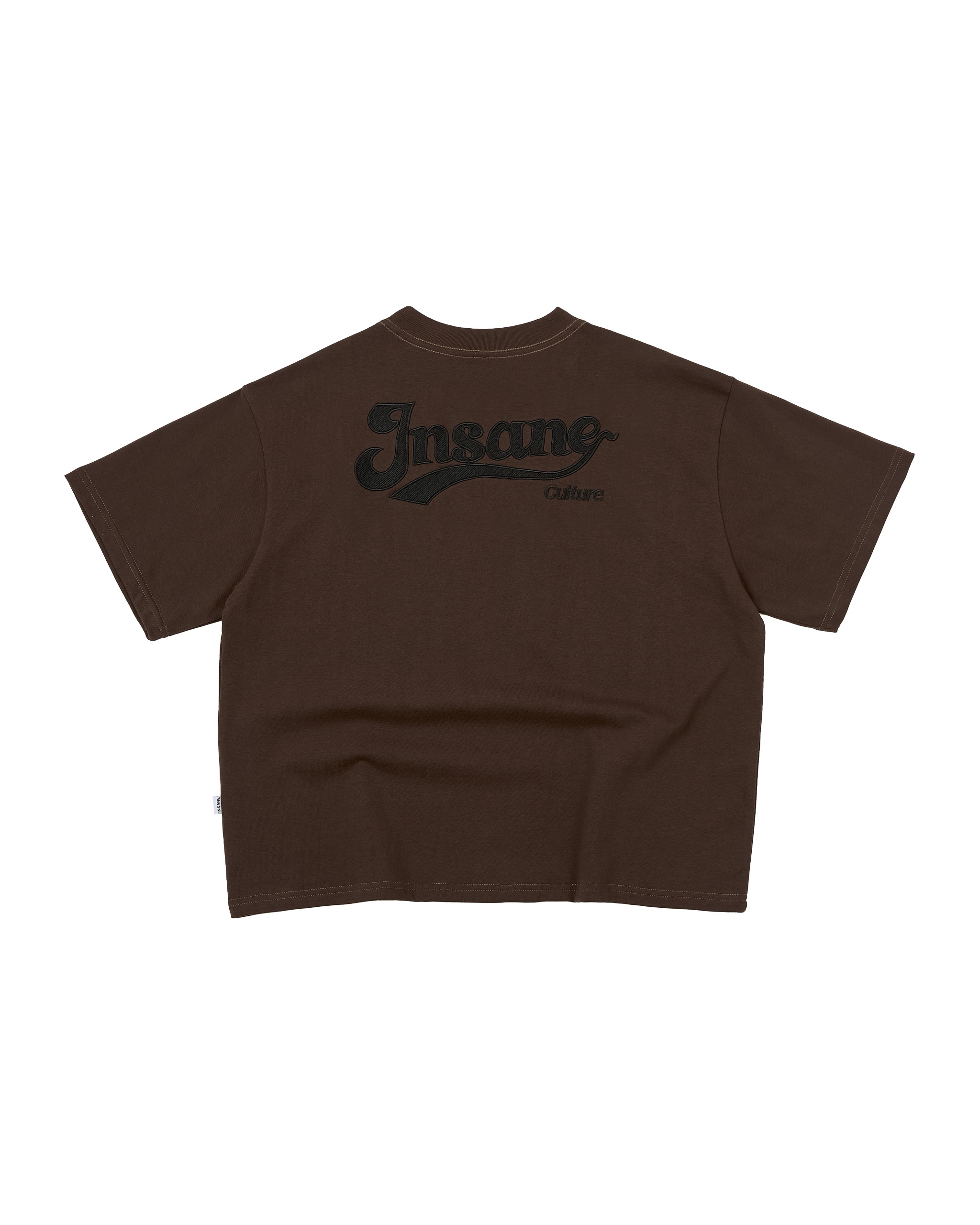 Insane® Big Logo Tee - Brown