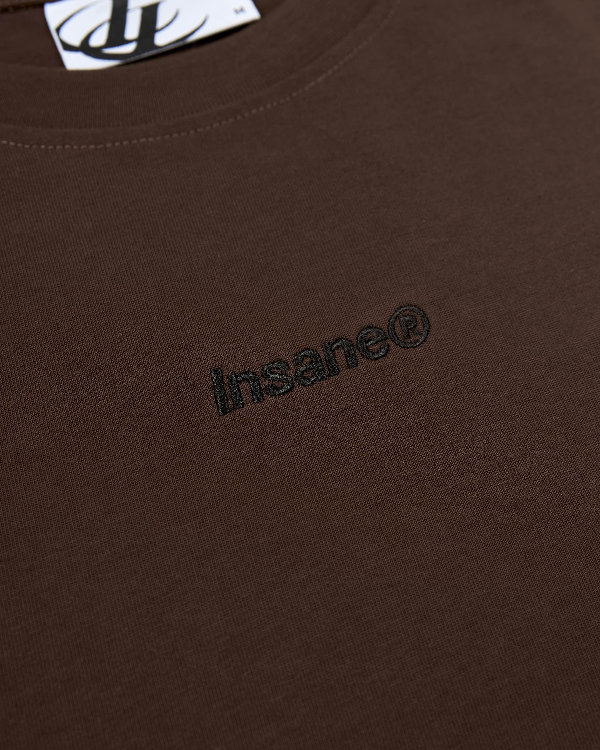 Insane® Big Logo Tee - Brown