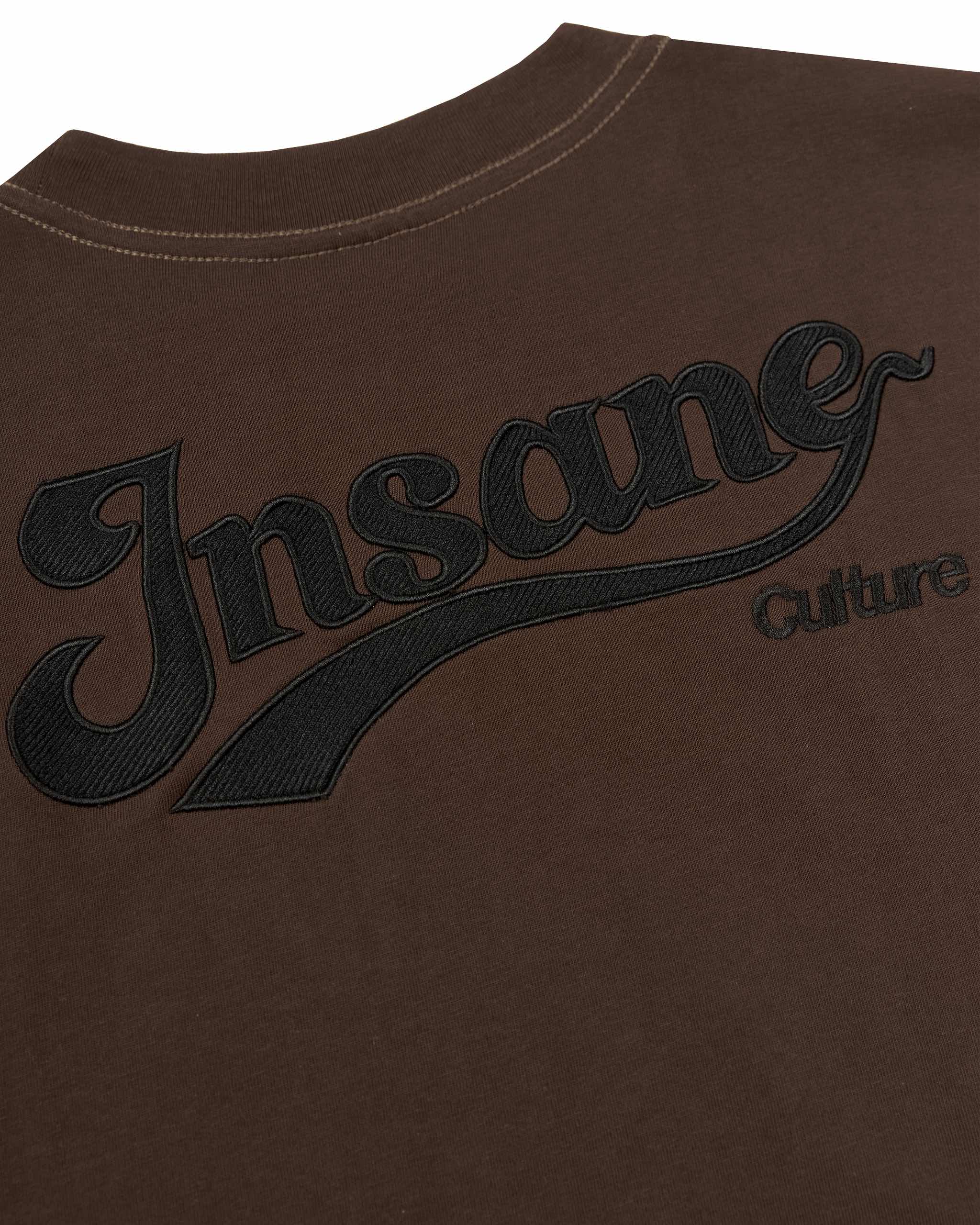 Insane® Big Logo Tee - Brown