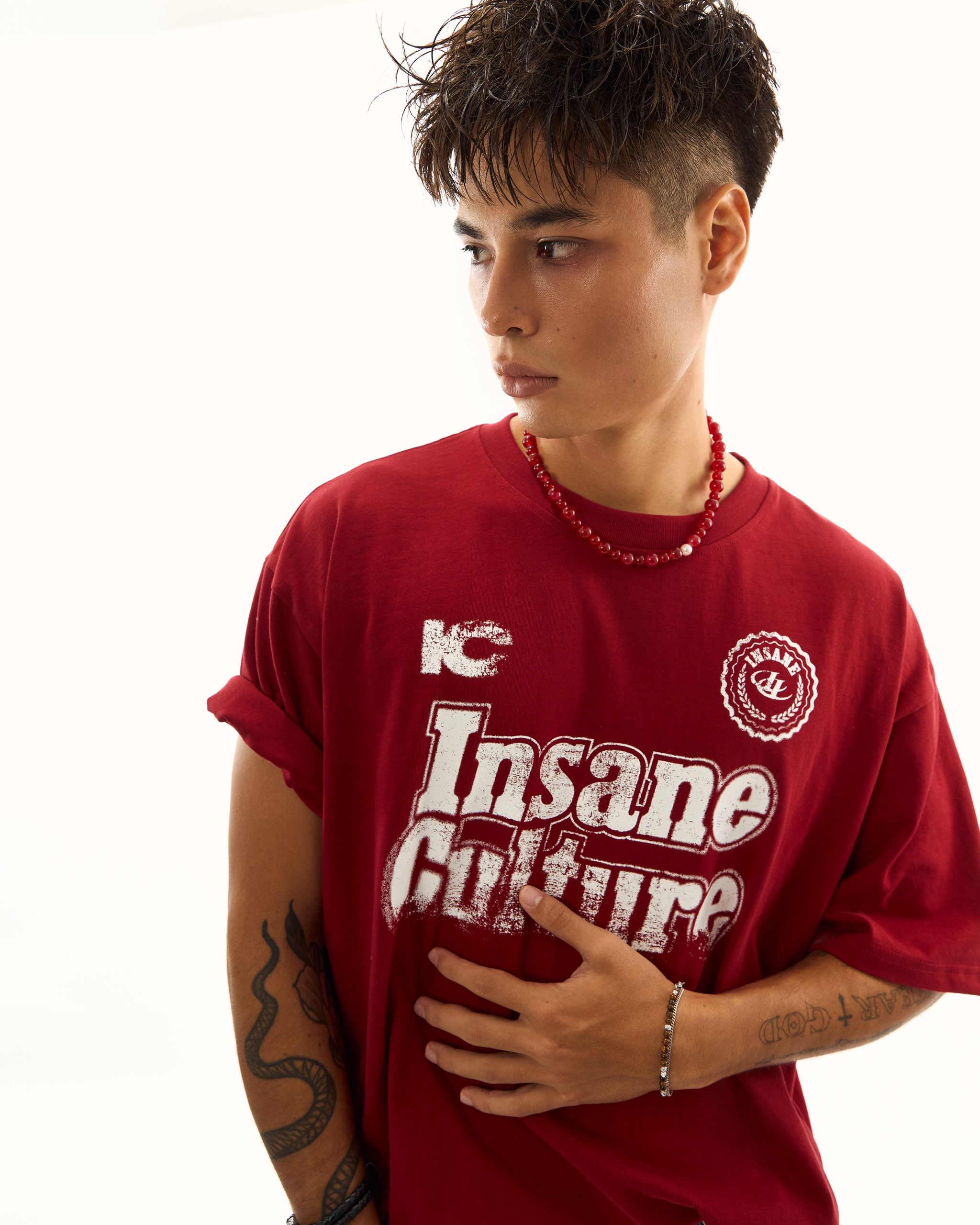 Insane® Scratch Tee - Red