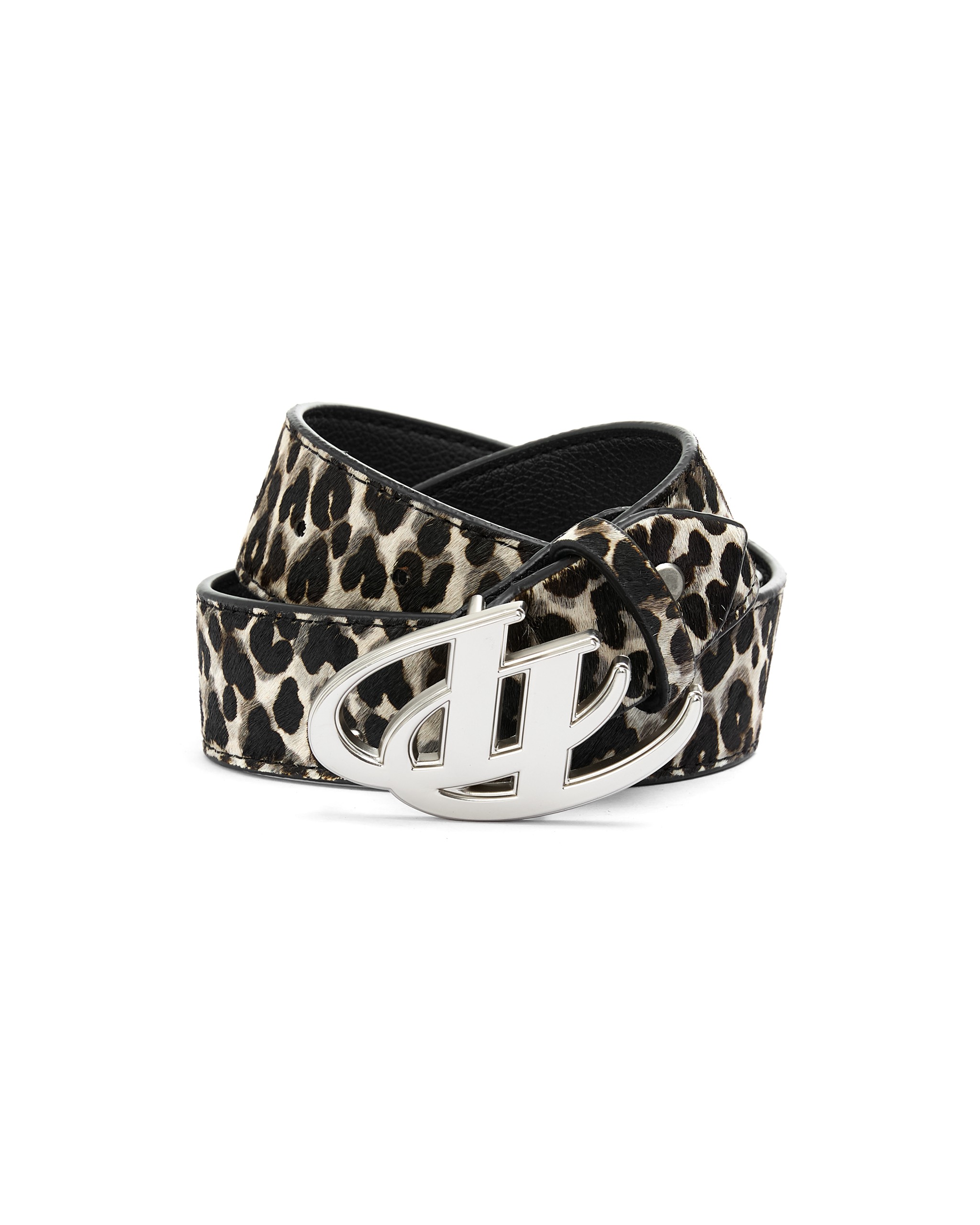 Insane® Animal Skin Belt - BW Leopard Pattern