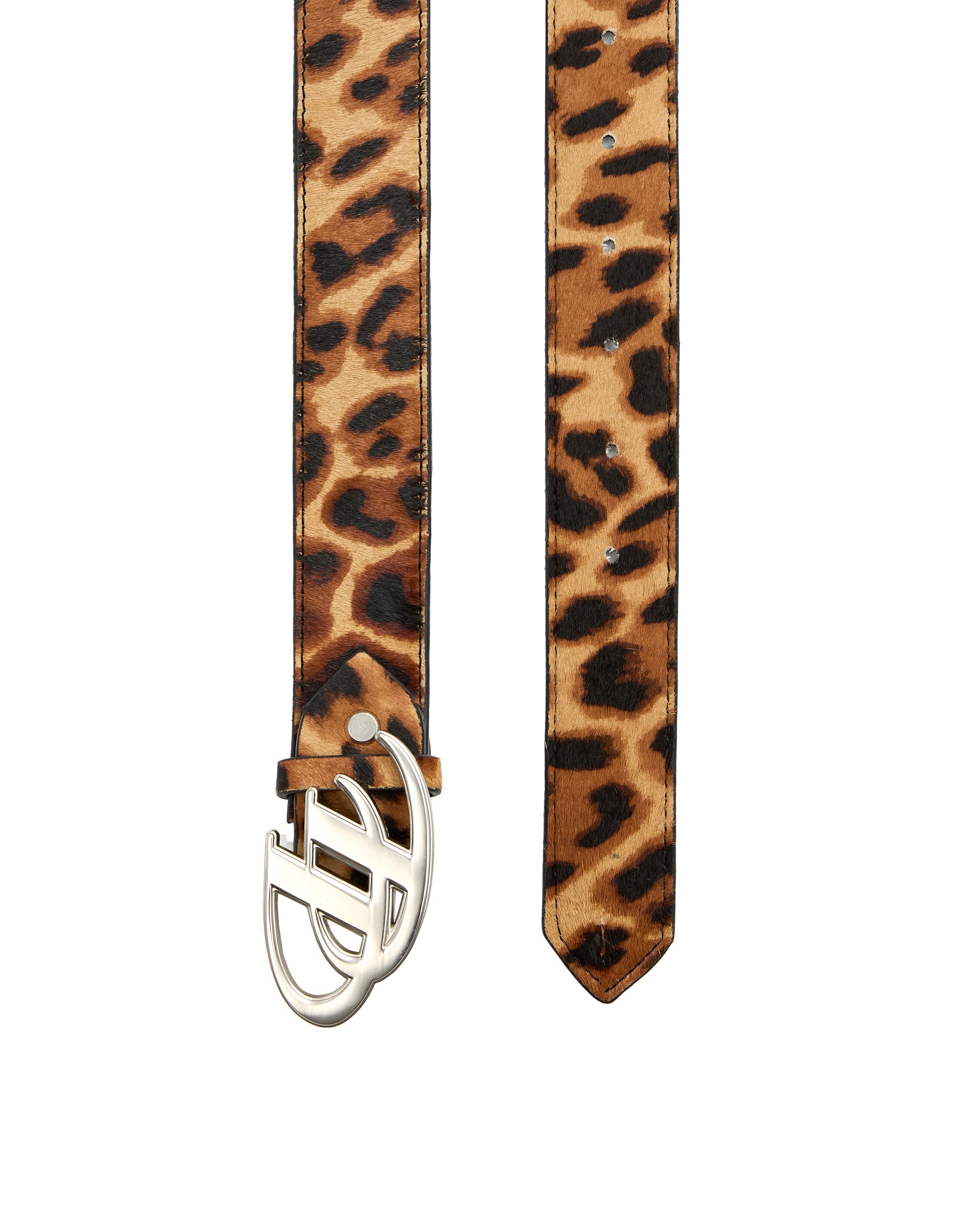 Insane® Animal Skin Belt - Brown Leopard Pattern