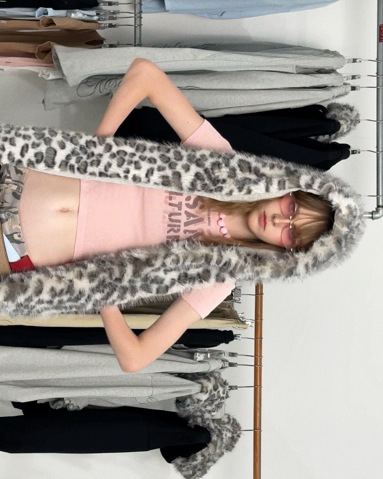 Insane® Script Baby Tee - Baby Pink