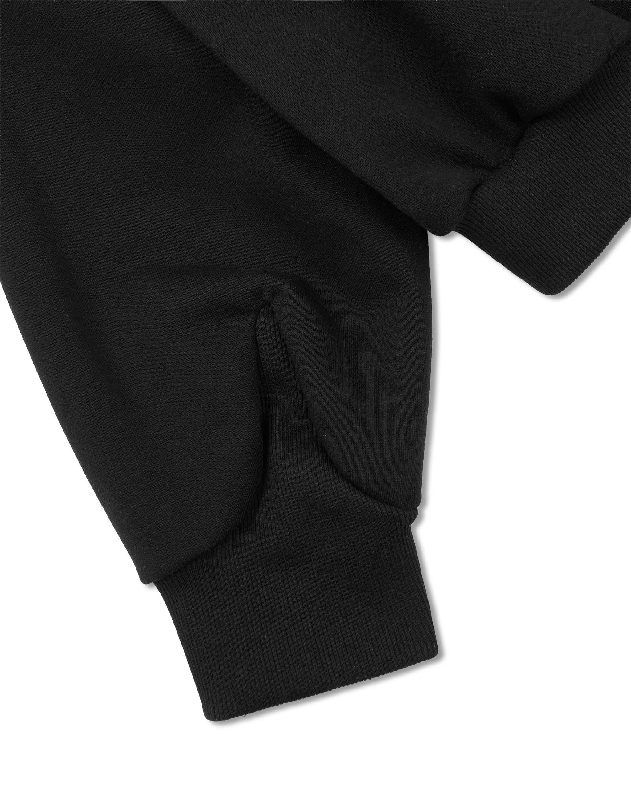 Insane® Arctic Leopard Hoodie - Black