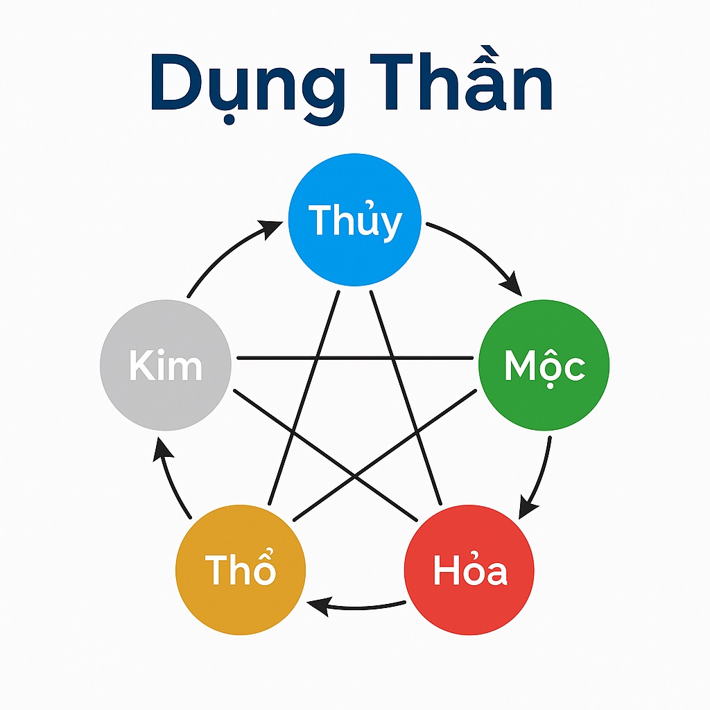 Bảng mầu phù hợp theo dụng thần và phối với 24 sơn hướng để trọ phẩm phong thủy!