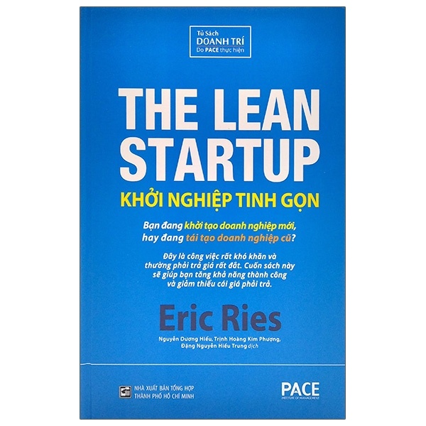 Sách The Lean Startup - Khởi Nghiệp Tinh Gọn