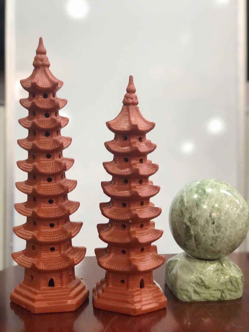 Tháp Văn Xương Mini 9 Tầng Màu Đỏ TVXKB04 – Tụ Hội Trí Tuệ, Thăng Hoa Công Danh