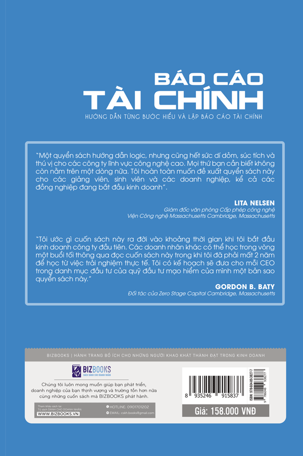 Sách : Báo cáo tài chính Hướng dẫn từng bước hiểu và lập báo cáo tài chính _Thomas R.Ittelson