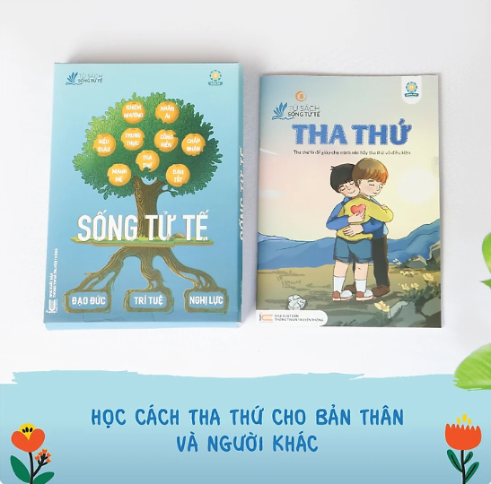 Sách :Tủ sách Sống Tử Tế_Nuôi Dưỡng Nhân Cách Sống (Bộ 10 tập)