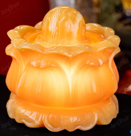 Phong thủy luân Đài sen ngọc hoàng long _KBPT02