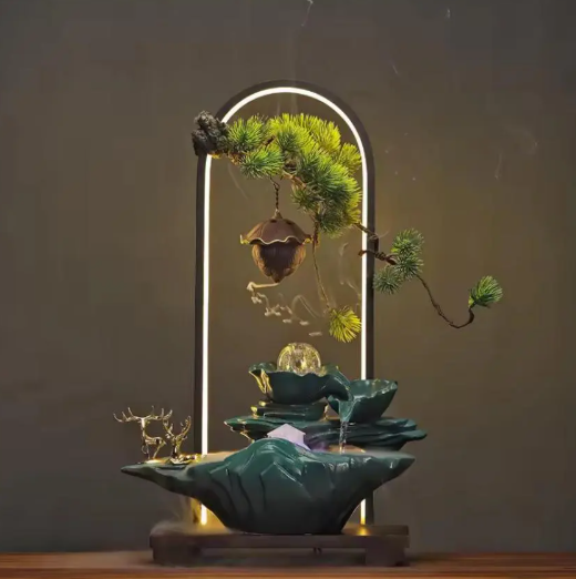 Thác Nước Phong Thủy Cẩm Tú Tiền Trình Lưu Thủy Bi Kiện_KBPTTN025