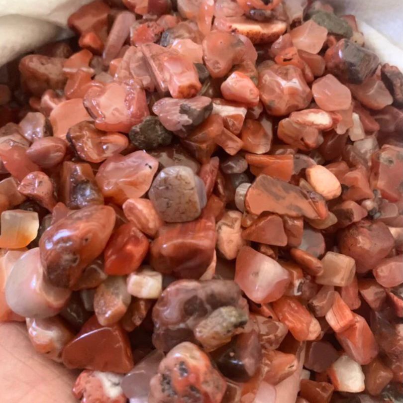 Đá Thạch Anh Mã Não Đỏ – Vượng Khí, Tăng Cường Dụng Thần Hỏa