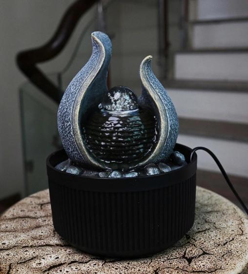 Thác nước mini để bàn TNMKB01 – Điểm nhấn phong thủy tinh tế cho không gian sống và làm việc