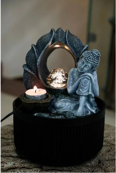 Thác nước mini để bàn TNMKB02 – Điểm nhấn phong thủy tinh tế cho không gian sống và làm việc