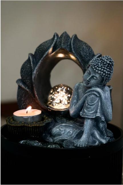 Thác nước mini để bàn TNMKB02 – Điểm nhấn phong thủy tinh tế cho không gian sống và làm việc