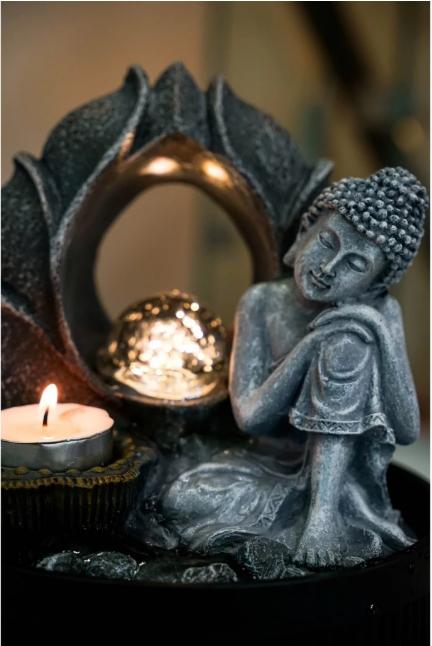 Thác nước mini để bàn TNMKB02 – Điểm nhấn phong thủy tinh tế cho không gian sống và làm việc