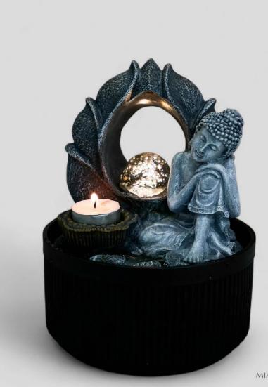 Thác nước mini để bàn TNMKB02 – Điểm nhấn phong thủy tinh tế cho không gian sống và làm việc