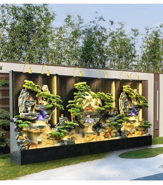 Thác Nước Phong Thủy Phong Cảnh Thiên Nhiên ­­_ KBPTTN06