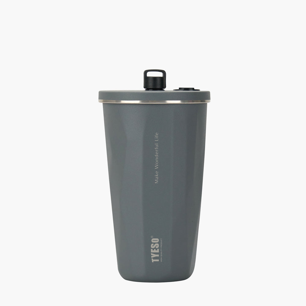 TYESO Gradient Dopamine Tumbler có ống hút có thể thu vào 20oz (600ml)-