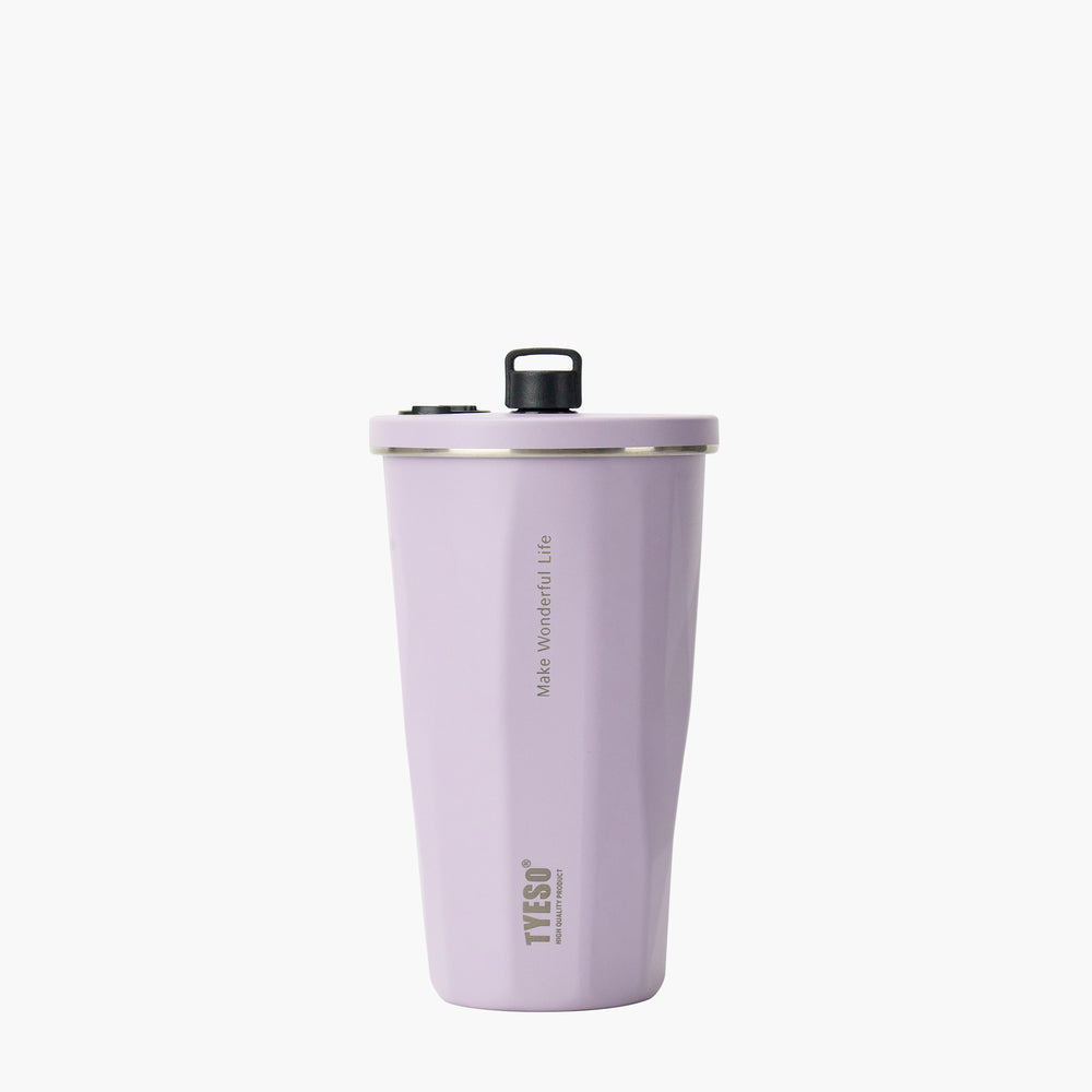16oz (470ml)-TYESO Gradient Dopamine Tumbler có ống hút có thể thu vào