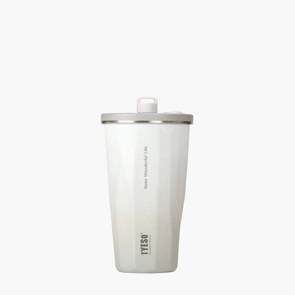 16oz (470ml)-TYESO Gradient Dopamine Tumbler có ống hút có thể thu vào
