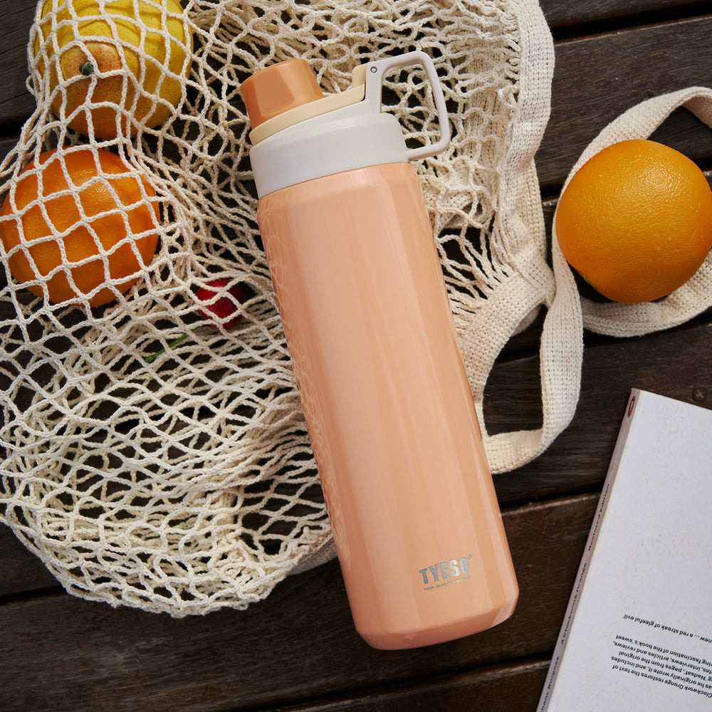 30oz（900ml）- Bình đựng nước thể thao cách nhiệt chân không TYESO Vibrant có tay cầm dễ cầm nắm